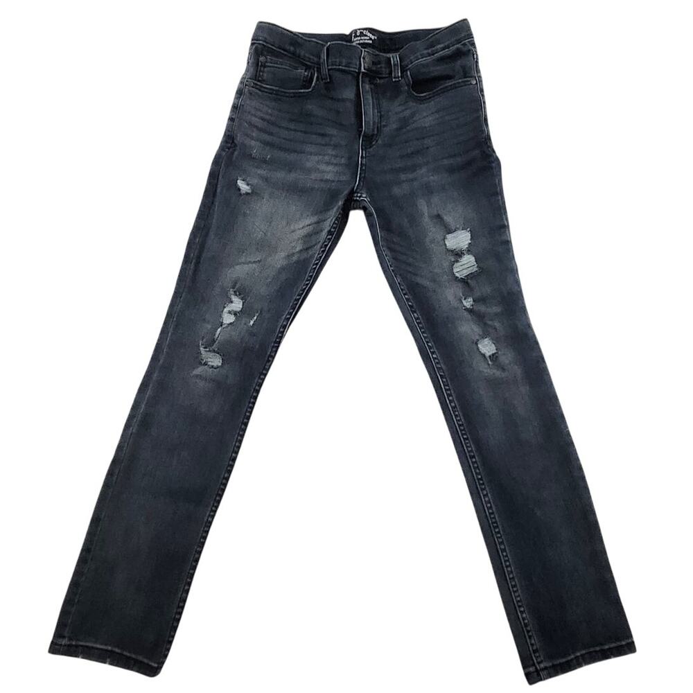 Art Class Youth Super Skinny Pants Size 16 Blue Y2K Style